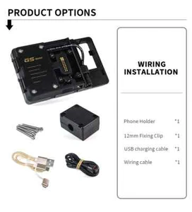 USB Navigation GPS Smart Phone Charger Mount Stand For BMW F750GS R1250GS F850GS - Picture 1 of 10