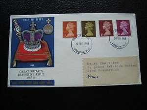 ROYAUME-UNI - enveloppe 1er jour 5/2/1968 (cy17) united kingdom - Picture 1 of 1