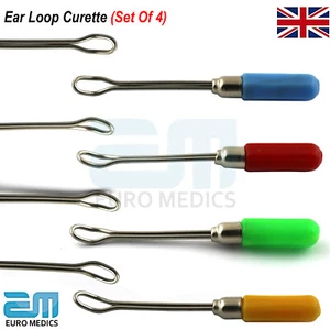 Set of 4 Cleaning Set for Ear Pick Wax Remover Cleaners Ears Health Care Tools - Picture 1 of 5