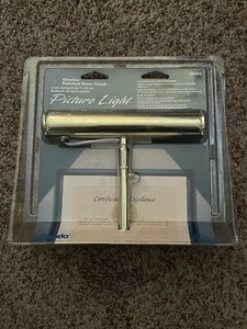 7" Angelo polierte Messingoberfläche Slimline Bilderleuchte 75050 neu im Paket - Bild 1 von 5