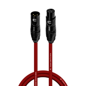 3 Pin XLR Male to Female Balanced Cable - Custom Length Color Microphone Cord - Picture 1 of 18
