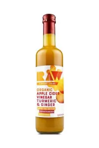 Raw Health Organic Apple Cider Vinegar with Turmeric & Ginger - 500ml - Picture 1 of 1