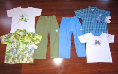 DISNEY "It's A Small World" ~ ¡Nuevo! NUEVO CON ETIQUETAS Niño 4T ¡Raro! LOTE de 3 juegos de piezas vintage años 90 Foto 1 de 4