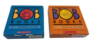Bob Books Collection 1-One AND 2-Two Boxed Sets For Beginning Advancing Readers - Imagen 1 de 12