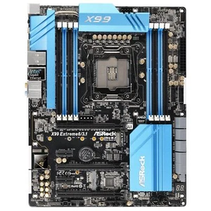 Für ASROCK X99 EXTREME6/3.1 Motherboard X99 LGA2011-V3 8*DDR4 128G ATX getestet ok - Bild 1 von 4