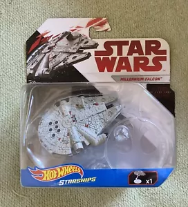 Hot Wheels Starships (2016) The Last Jedi Millenium Falcon. Brandneu. GRATIS P+P - Bild 1 von 2
