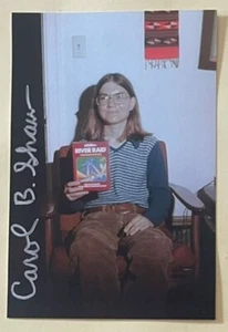 CAROL B. SHAW, FOTO AUTOGRAFIADA 100 % AUTÉNTICA, DISEÑADOR DE JUEGOS ATARI, ¡GUAU! - Imagen 1 de 1