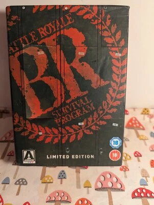 Battle Royale Limited Edition 3 Disc DVD Boxset Arrow Video UK  — 第 1/4 张图片