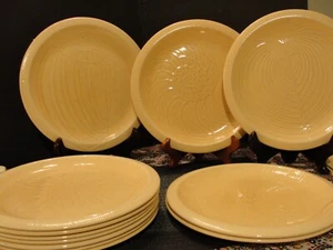 FRANCISAN SEA SCULPTERES 12 DINNER PLATES 10 1/2" - Picture 1 of 5