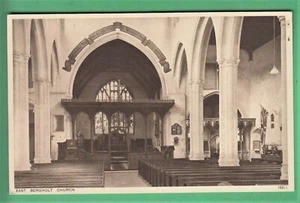 🌞 INTERIOR, EAST BERGHOLT CHURCH, SUFFOLK😊BUY 2 GET 1 FREE - Picture 1 of 2