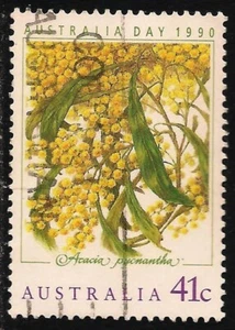 Australia #1163 (A412) VF USED - 1990 41c Golden Wattle Tree - Picture 1 of 1