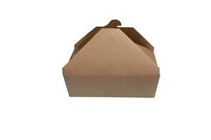 Menübox Lunchbox Foodbox Braun Laminiert in verschiedenen Größen - Bild 1 von 1