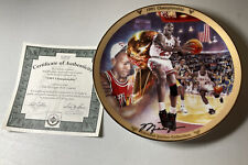 Michael Jordan 1991 Commemorative Championship Plate # 8289D