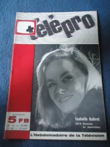 :TELEPRO N°483 ISABELLE AUBRET JOE NAPOLI - Imagen 1 de 1