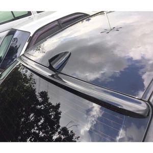 Matte Black 2002-2007 FOR SAAB 9 3 Aero Sport Sedan Rear Roof Window Lip Spoiler - Picture 1 of 7