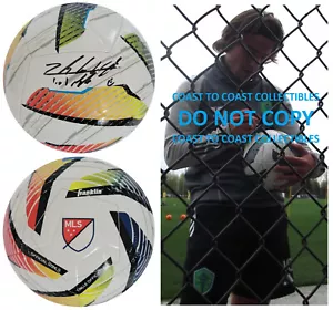 Pedro De La Vega Signed Soccer Ball Proof COA Autographed Seattle Sounders FC - Picture 1 of 3