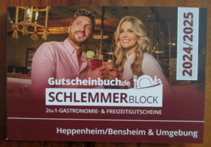 Schlemmerblock HEPPENHEIM / BENSHEIM & UMGEBUNG 2025 - Bild 1 von 1