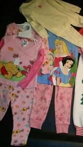 TODDLER GIRLS 3T PJS 4T LITTLE ME NIGHTGOWN/DISNEY POOH PRINCESS CARTERS BEARS - Picture 1 of 10