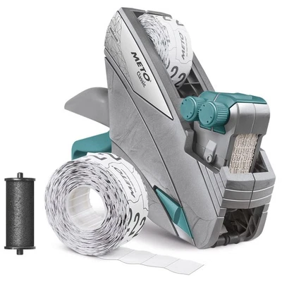 Original Meto Classic M Price Gun Kit- Price, Basic Price (Two-line, 16 Digits f - Immagine 1 di 4