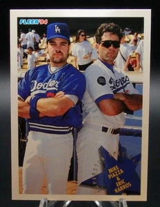 1994 Fleer #713 Mike Piazza / Eric Karros NM - Picture 1 of 2