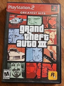 Grand Theft Auto III 3 PS2 PlayStation 2 - Juego y Estuche Sin Manual - Imagen 1 de 4