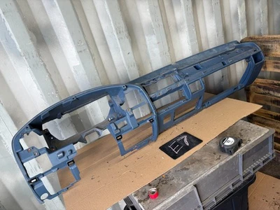 1992 94 95 1996 FORD F250 F350 F150 BLUE DASH DASHBOARD FRAME SHELL PROJECT OEM - Image 1 of 4