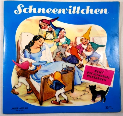 Das klingende Bilderbuch - Schneewittchen, Flexi-Disc, Heide-Verlag 1959, 33 U/m - Bild 1 von 4