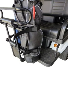 EVOLUTION Golf Bag Holder For Forester/ Classic Golf Carts, Two Strap Points - Picture 1 of 7
