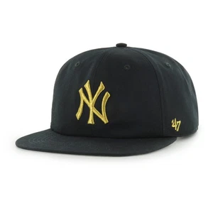 '47 Brand Cap MLB New York Yankees Linscott Metallic '47 CAPTAIN RL Basecap Logo - Picture 1 of 6