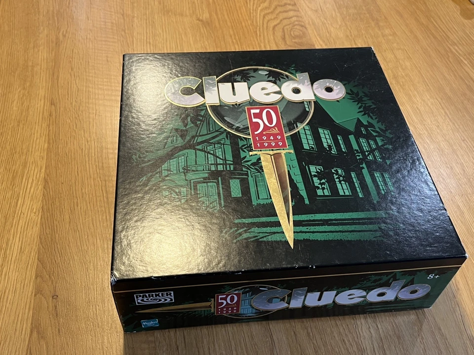 Rare Vintage Cluedo 50th Anniversary Hasbro Board Game - Image 1 of 4