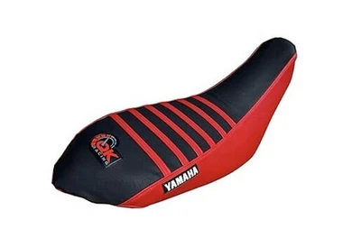 Funda de asiento compatible apta para asiento Yamaha@ Raptor 700 700R laterales rojos/parte superior negra Foto 1 de 4