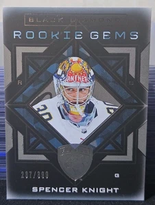 21-22 Black Diamond Spencer Knight Rookie Gems #/399 π¨π¨π¨ Chicago Blackhawks - Foto 1 di 3