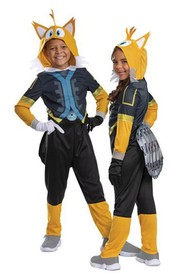 Tails Sonic the hedgehog Prime Classic Child Costume sz 10/12 halloween dressup