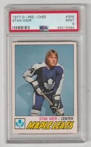 1977 O-Pee-Chee #356 Stan Weir PSA 9 - Picture 1 of 2