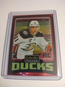2024-25 O-Pee-Chee - Marquee Rookies Cutter Gauthier #546 Retro (RC) Pink Pulsar - Picture 1 of 2