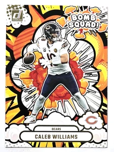 ¡Panini Donruss Caleb Williams Bomb Squad 2025! Chicago Bears #BS-CWS - Imagen 1 de 2