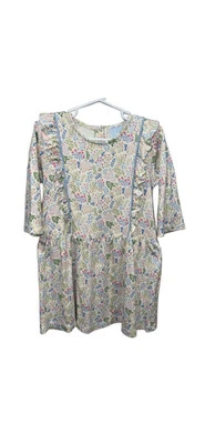 Vestido Louise Bella Bliss Maizy Floral Algodón Pima Niña Talla 6 Impecable $60 Foto 1 de 4