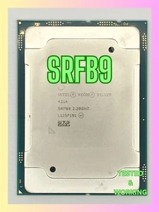 Intel SRFB9 Xeon Silver 4214 2.20 GHz Processor BULK OFFERS ACCEPTED - Afbeelding 1 van 5