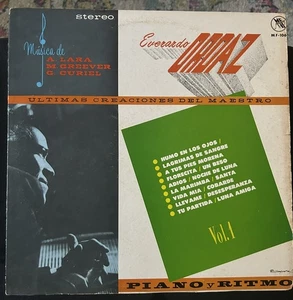 Everardo Ordaz "Piano y Ritmo, Vol 1" Vinyl Record LP - Picture 1 of 4