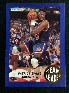 1992 Fleer Team Leader Patrick Ewing #18 New York Knicks HOF INSERT  - Bild 1 von 2