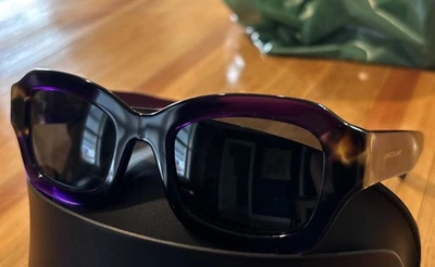 Gafas de sol tintadas LONGCHAMP L0749S montura púrpura y carey. Foto 1 de 4