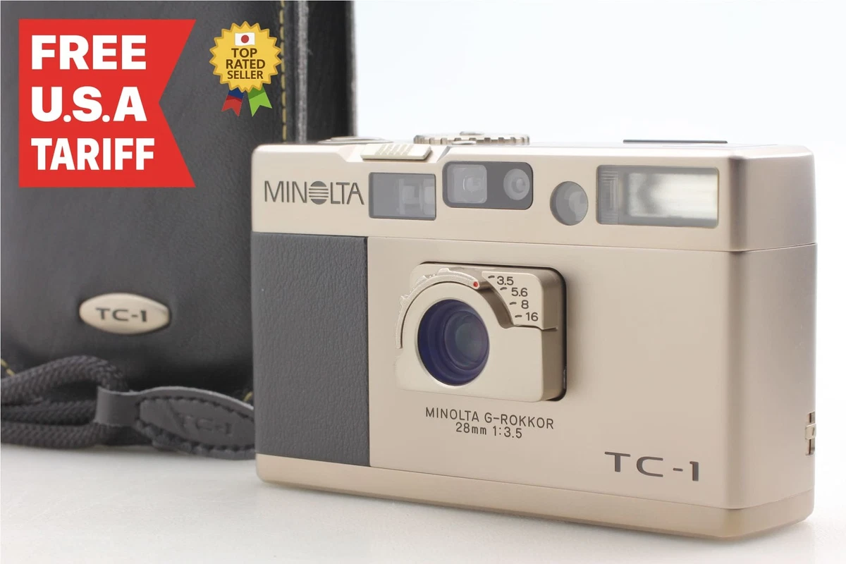 MINOLTA TC-1 箱付き ミノルタ tc-1 美品 箱付き 希少 傑作 箱付き MINOLTA TC-1 コンパクト