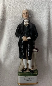 Grenadier Spirits Co. Whisky Dekanter "James Madison" Porzellan 70er Jahre - Bild 1 von 12