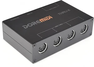 MIDI Thru 6 Box USB MIDI Interface 1-In 6-Out Wired Transmission with High-Speed - Picture 1 of 7
