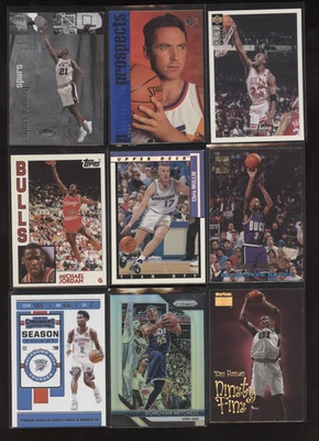 Lote de 50 Michael Jordan Steve Nash Novato Tim Duncan RC Shai Gilgeous Alexander Foto 1 de 4