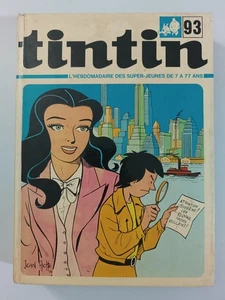Recueil journal Tintin n°93 comprend les hebdomadaires n°1237 au 1249 (1972) - Imagen 1 de 11