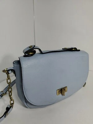 Merona womans Crossbody  Light Blue Small purse  7x8x3" - Изображение 1 из 4