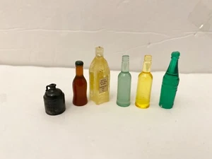 Miniature Dollhouse Liquor Bottles Lot - Picture 1 of 5