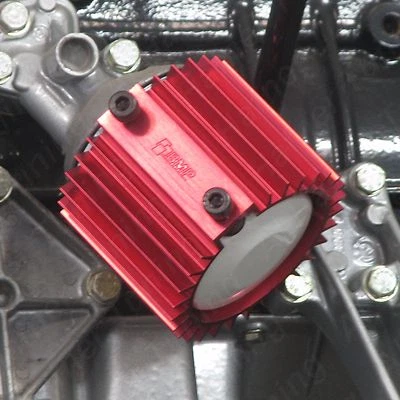 BMW 2002, 320i, 318i m10 (RED) Oil Filter Cooler for Filter OC84 11421276850 - Image 1 of 3