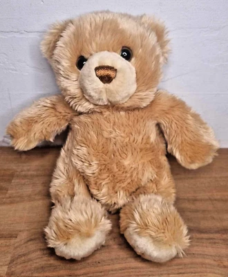 Hug Me Center Parcs Fluffy 9" Soft Beanie Brown Bear 2020 - Image 1 of 4